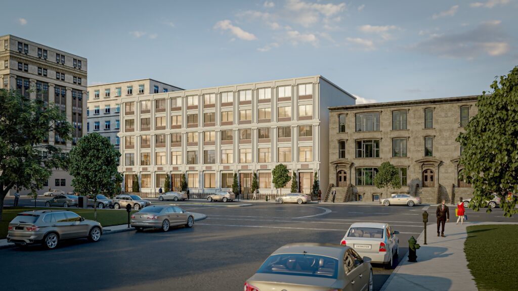 Rendering Revealed For Mixed Use Affordable Housing Development In   51 EP C View 2 1024x576 